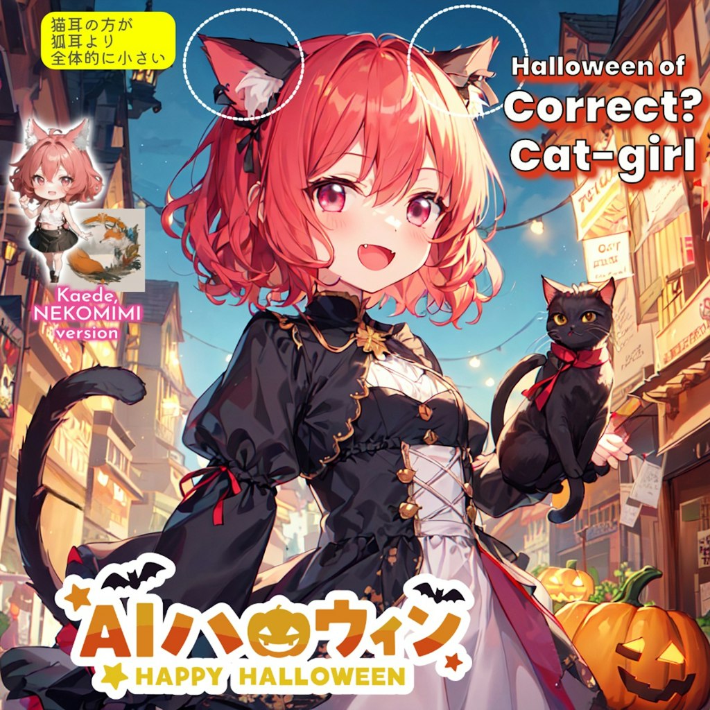 おまけ：正しい?猫娘のハロウィン