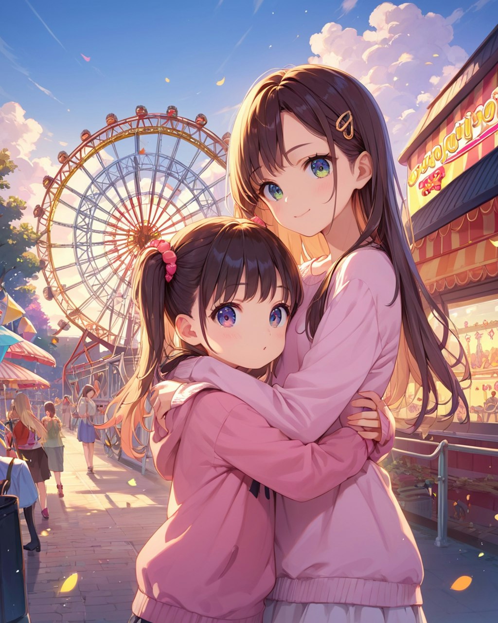 お友達と遊園地🎡