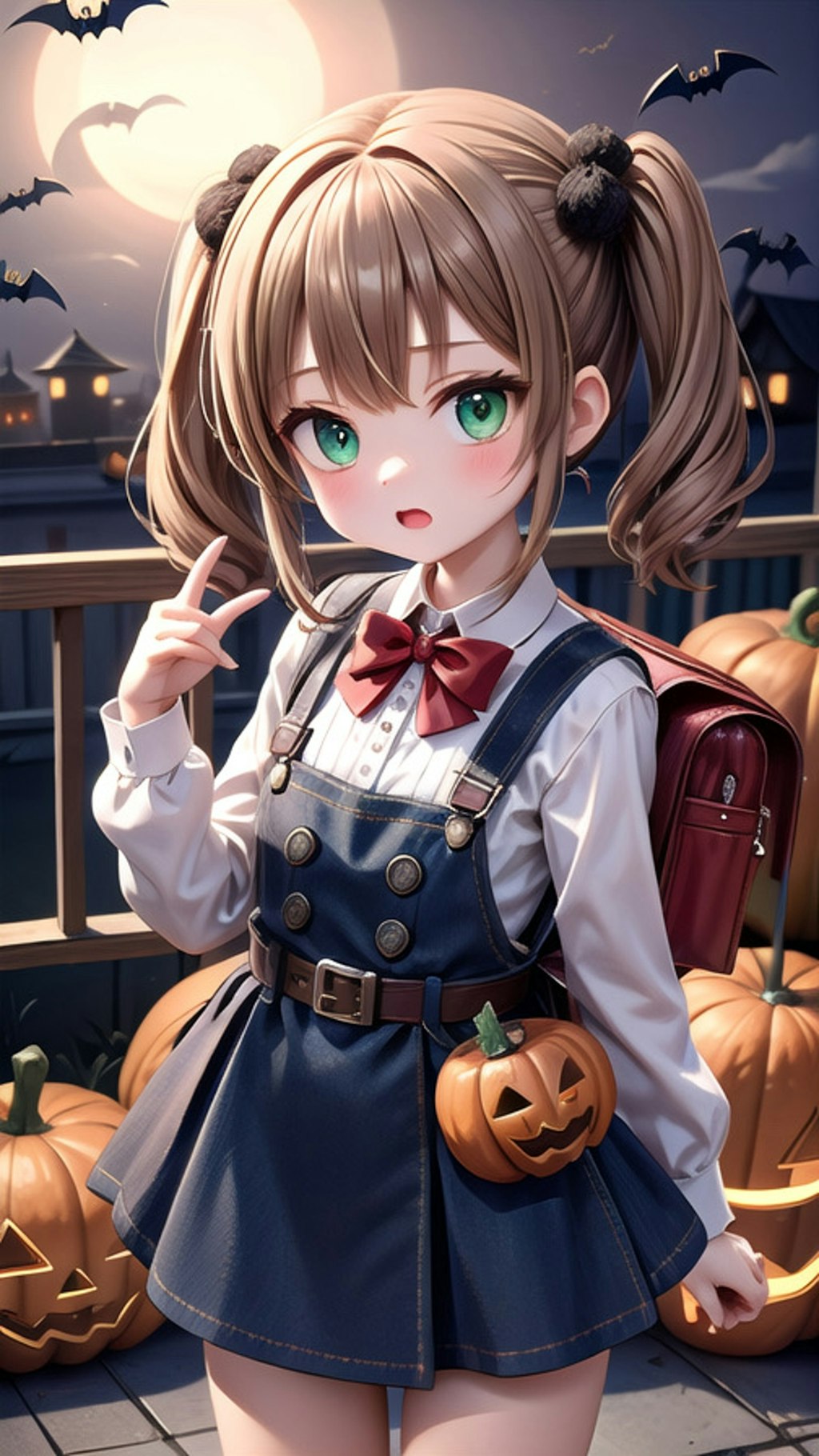 しぐれうい(9さい)ハロウィン🎃