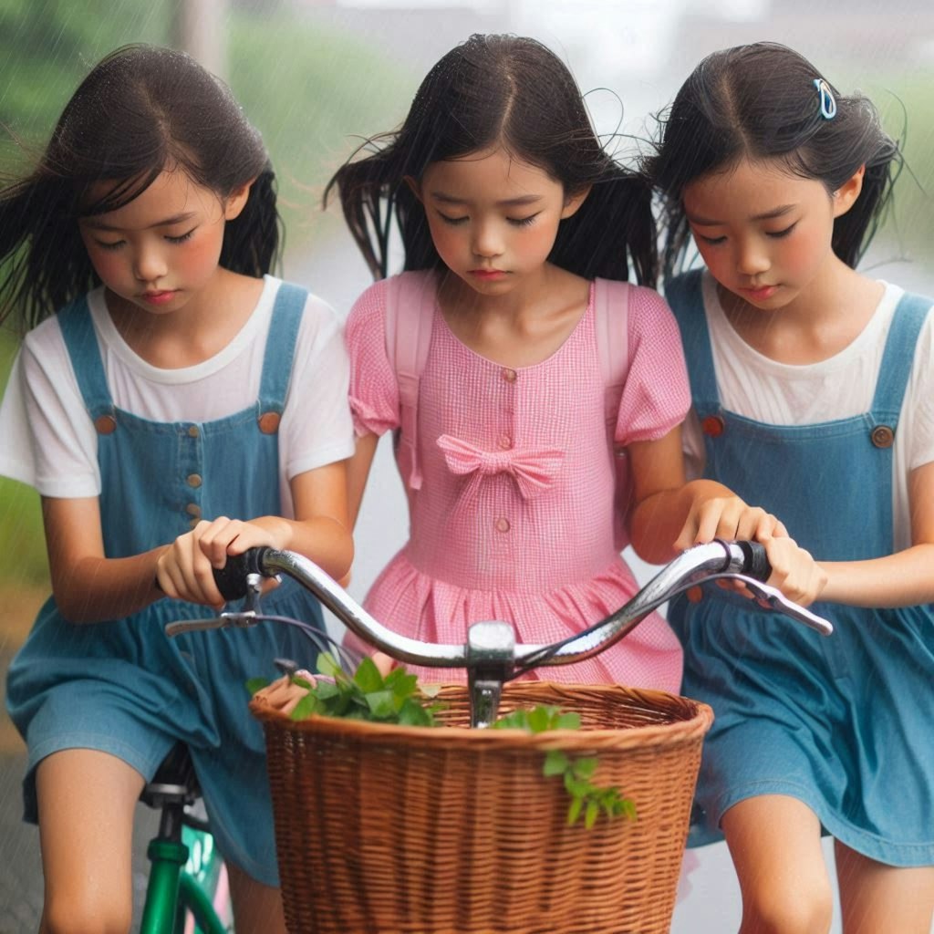 自転車のサドルが◯◯に突き刺さった。