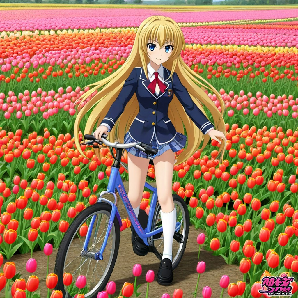 サイクリング_TULIPちゃん