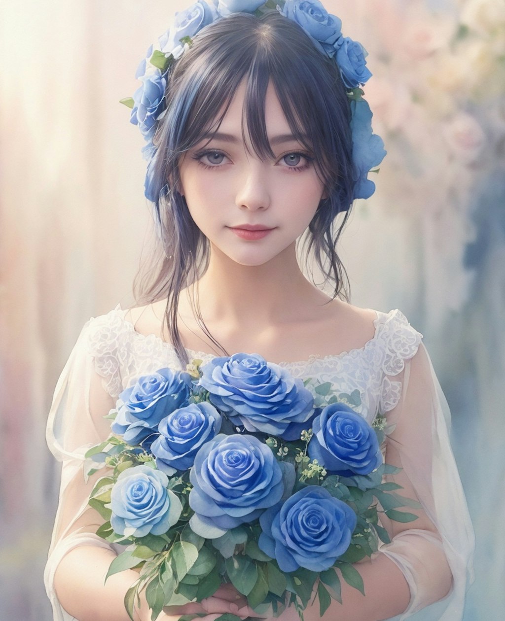 Blue rose