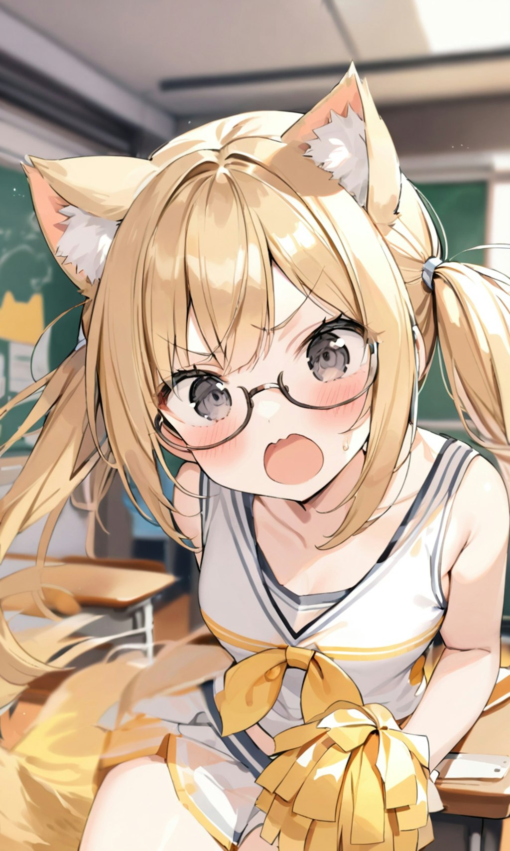 まや「ぎゃあああ嫌だああ」こるり「似合うゾイ」まや「似合うかヨオオオ」