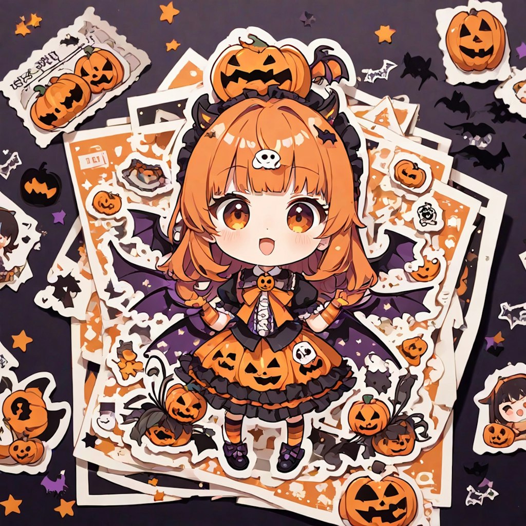 ハロウィン切手