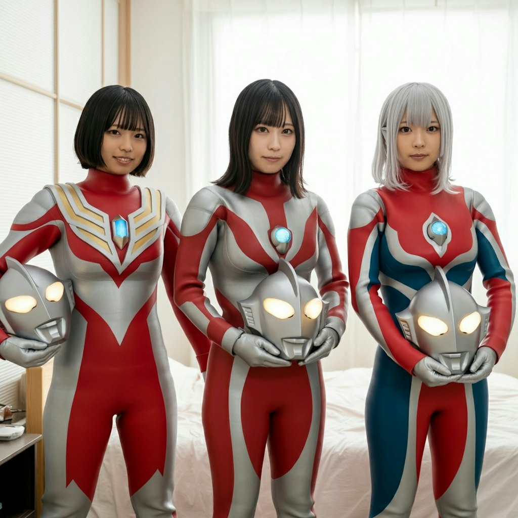 ウルトラウーマン3人