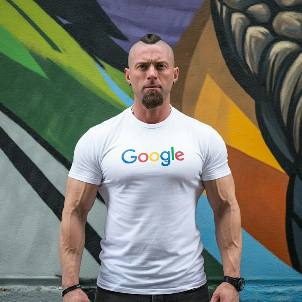 GoogleのTシャツ