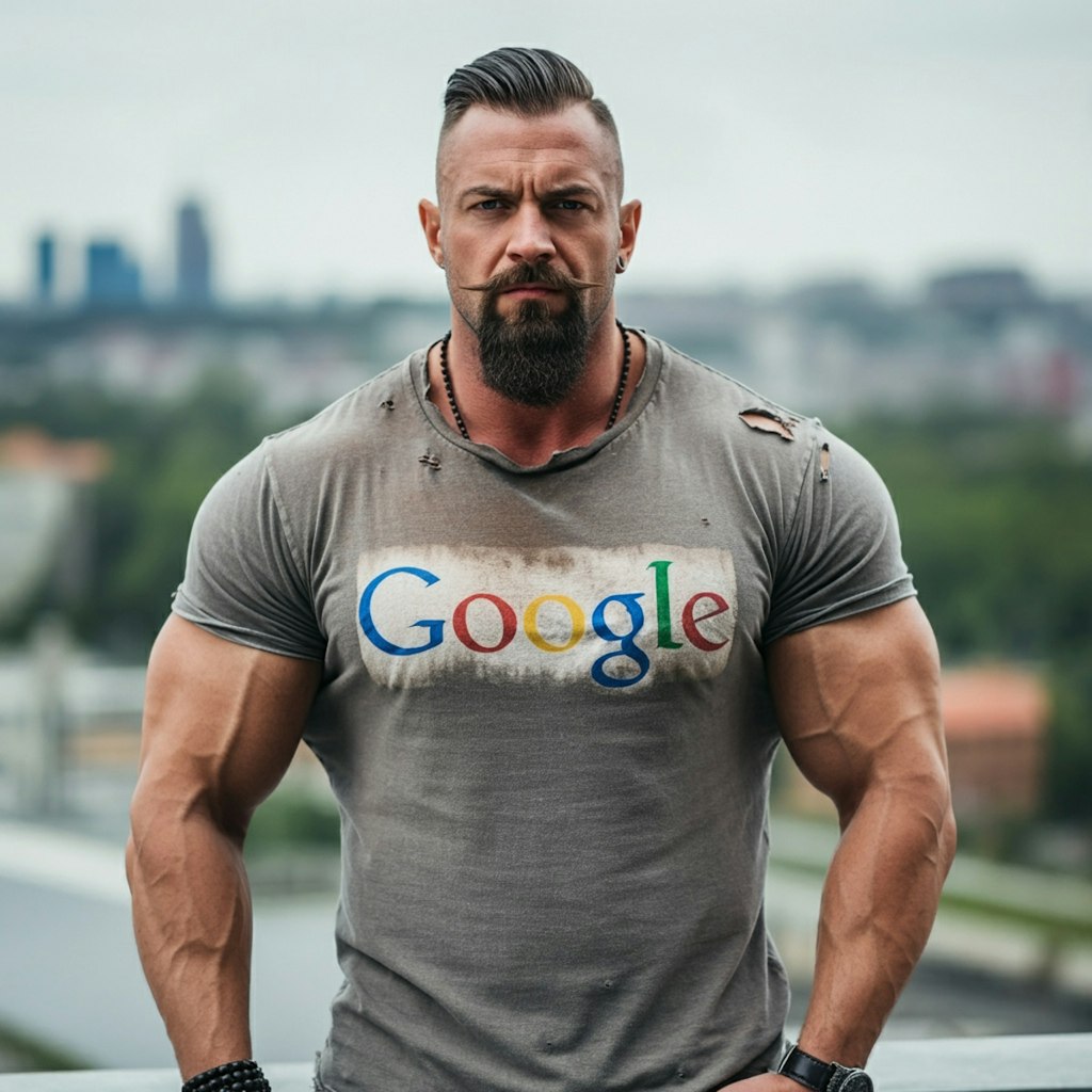 GoogleのTシャツ