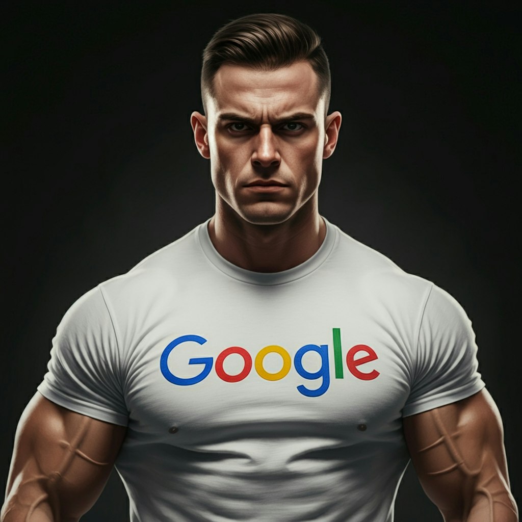 GoogleのTシャツ