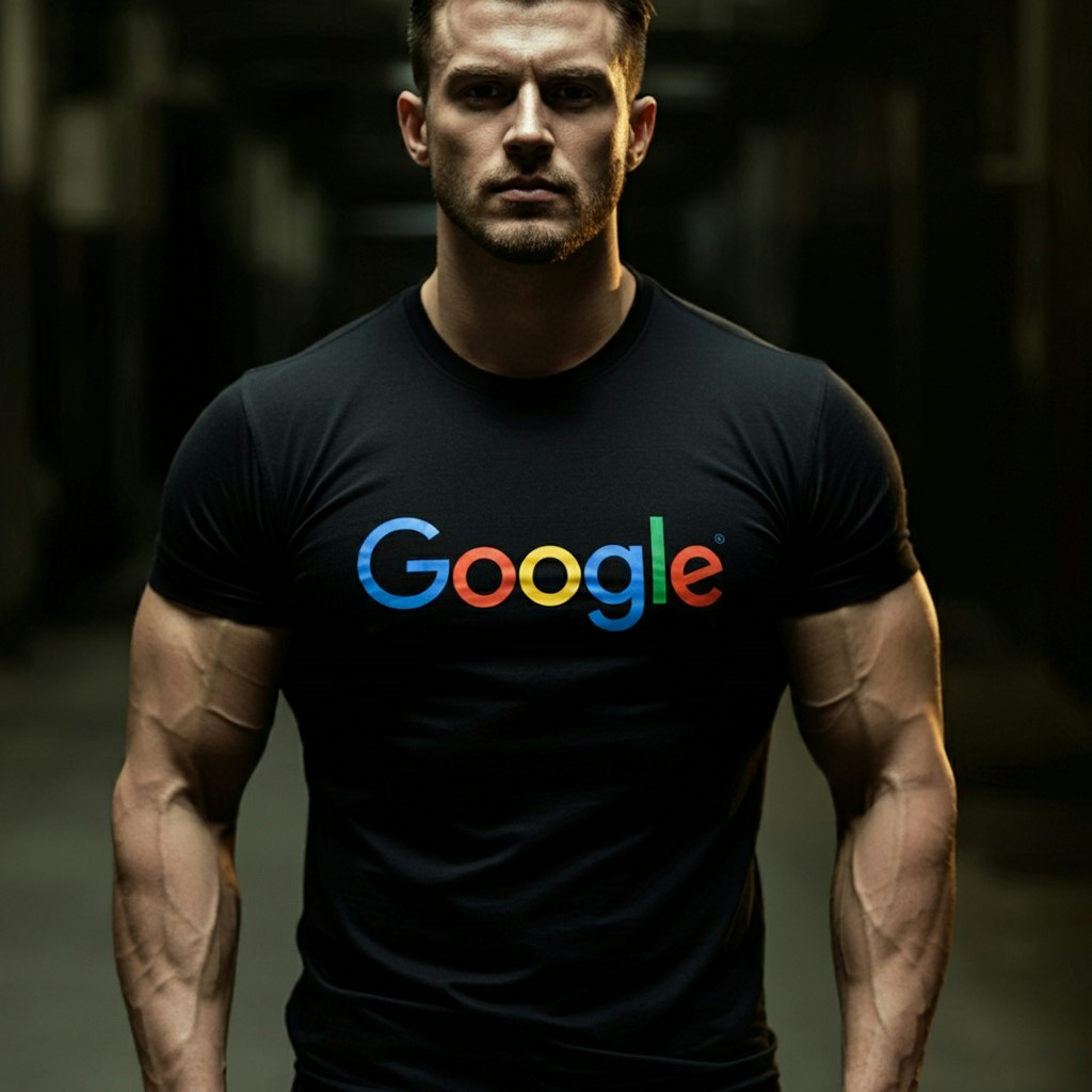 GoogleのTシャツ