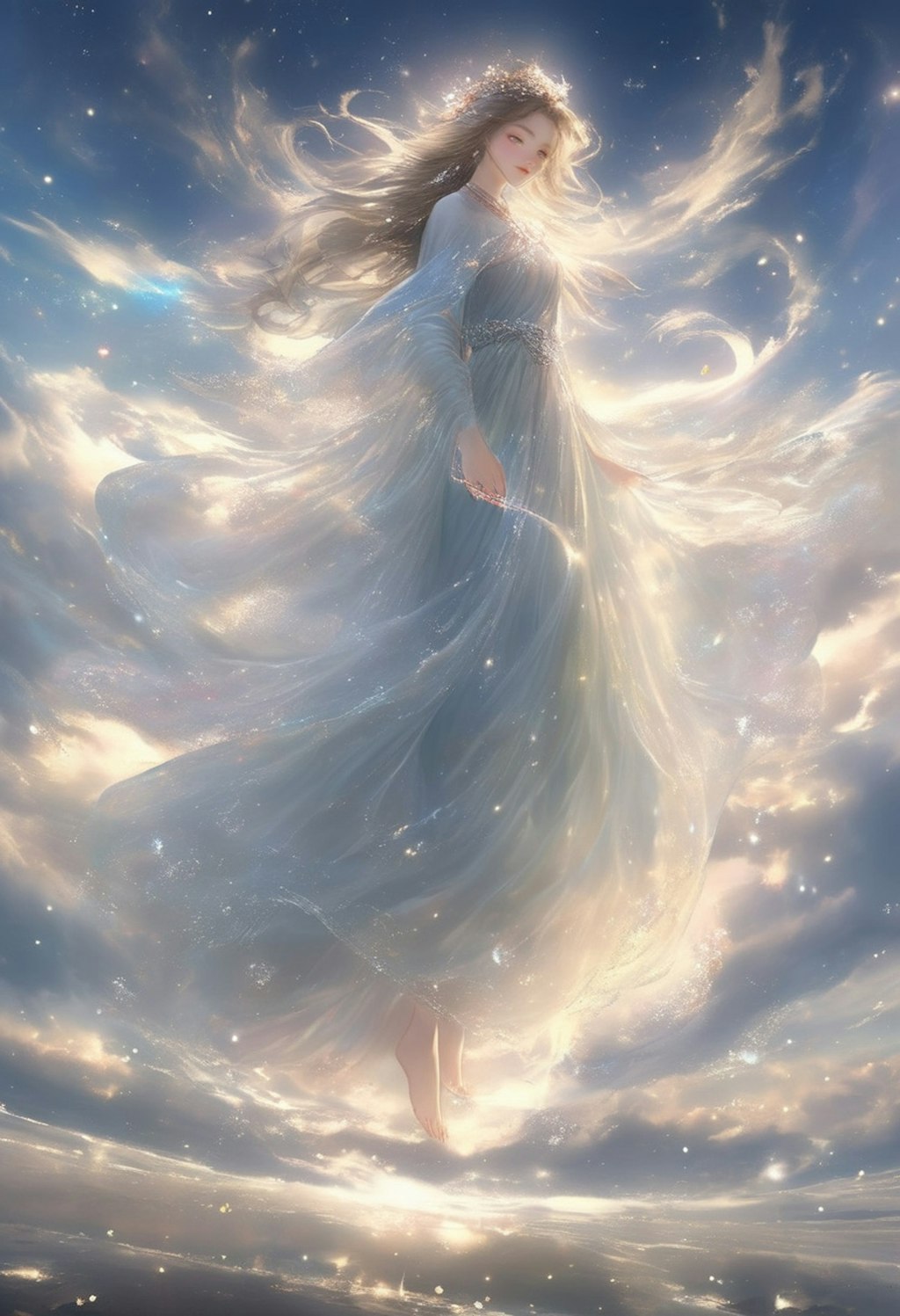 Godess in Cloud 1