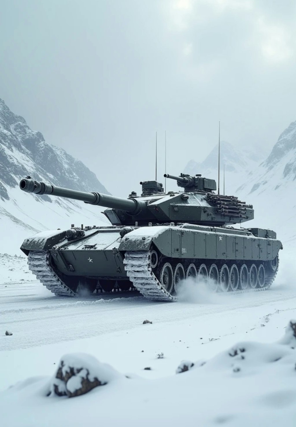 秋の紅葉の中にある戦車や雪景色の中の戦車、水中と海中にある戦車が作れました