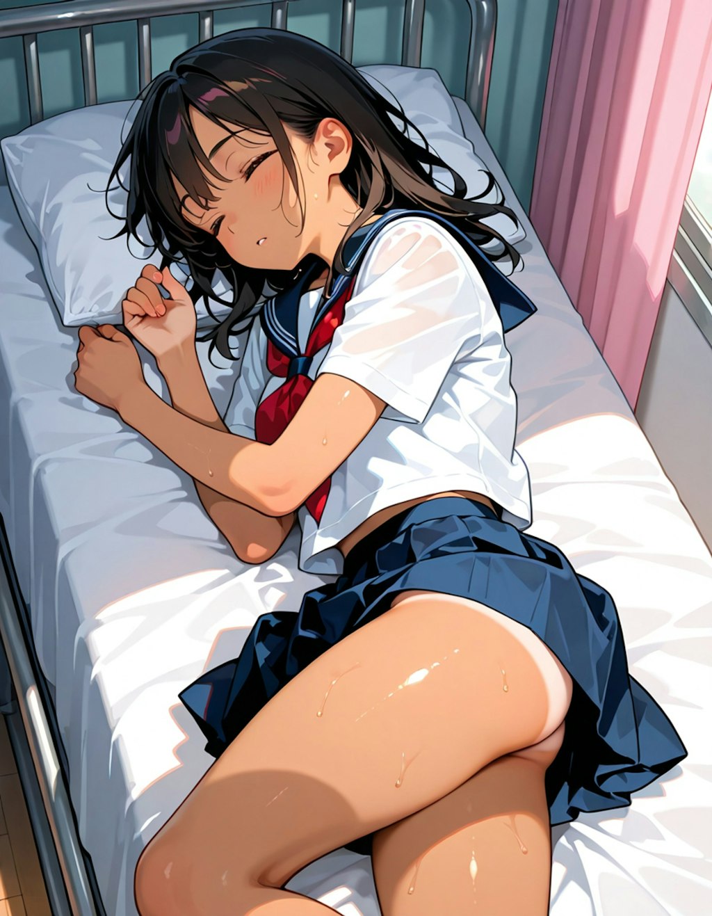 日焼け少女