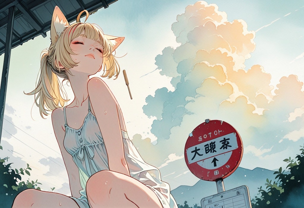 狐の嫁入り後