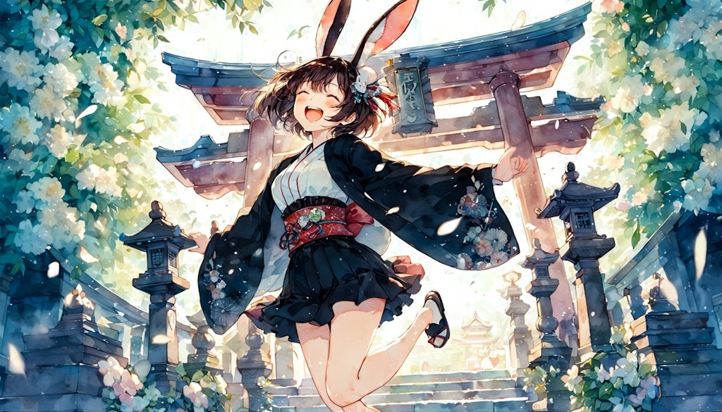 黒兎、再び (巫女13)