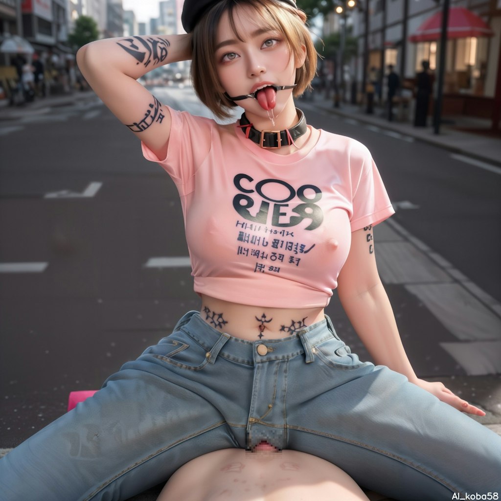 Vol136_Neon Pink T-shirts NSFW