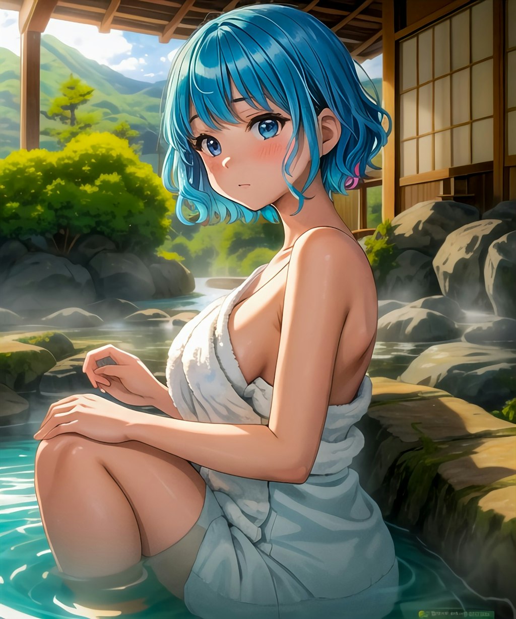 雫ちゃん💧ポートコレクション💧温泉♨️イメージ