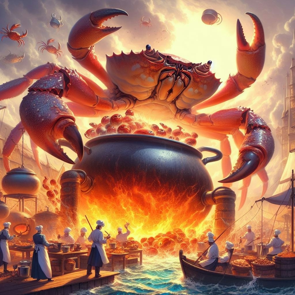 蟹の鍋