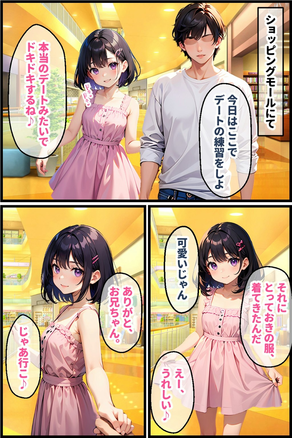 お兄ちゃん、色々教えて？ーはじめてのお付き合い編ー４