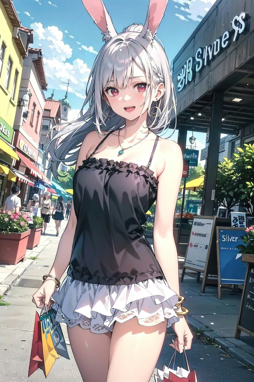 いっぱいお買い物したのです🛍🐰✨