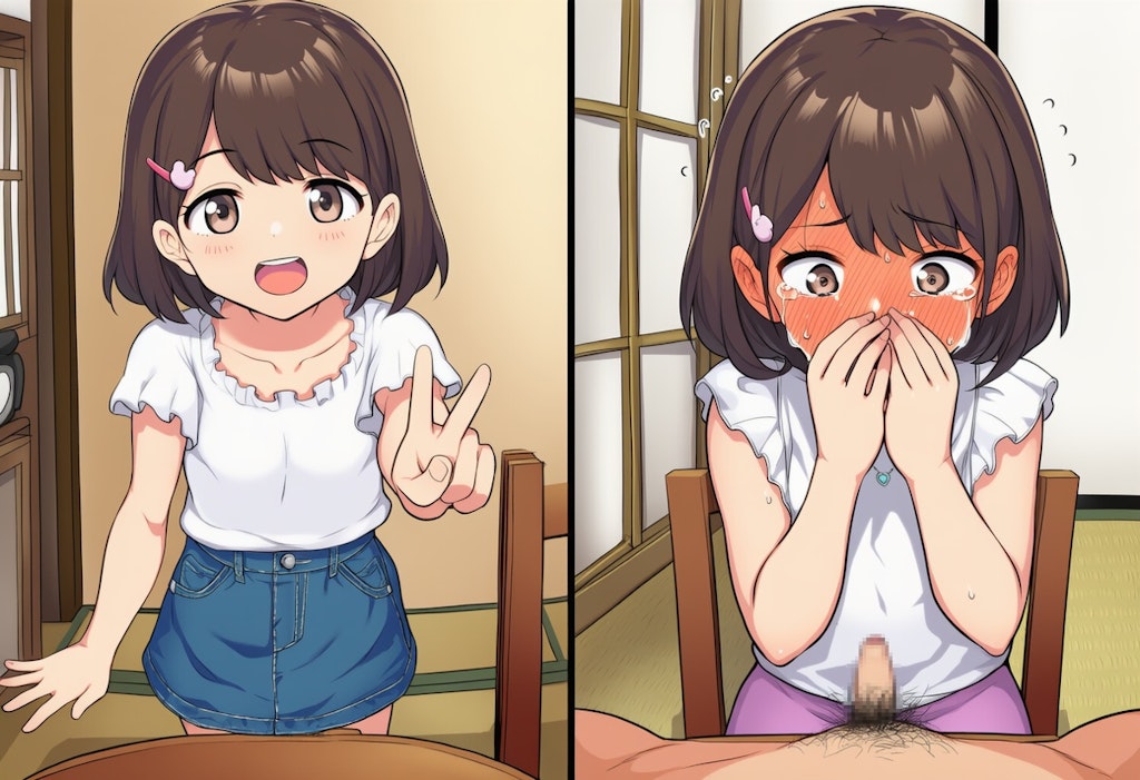 ねえねえお兄ちゃん、ちんちん見せてよ！