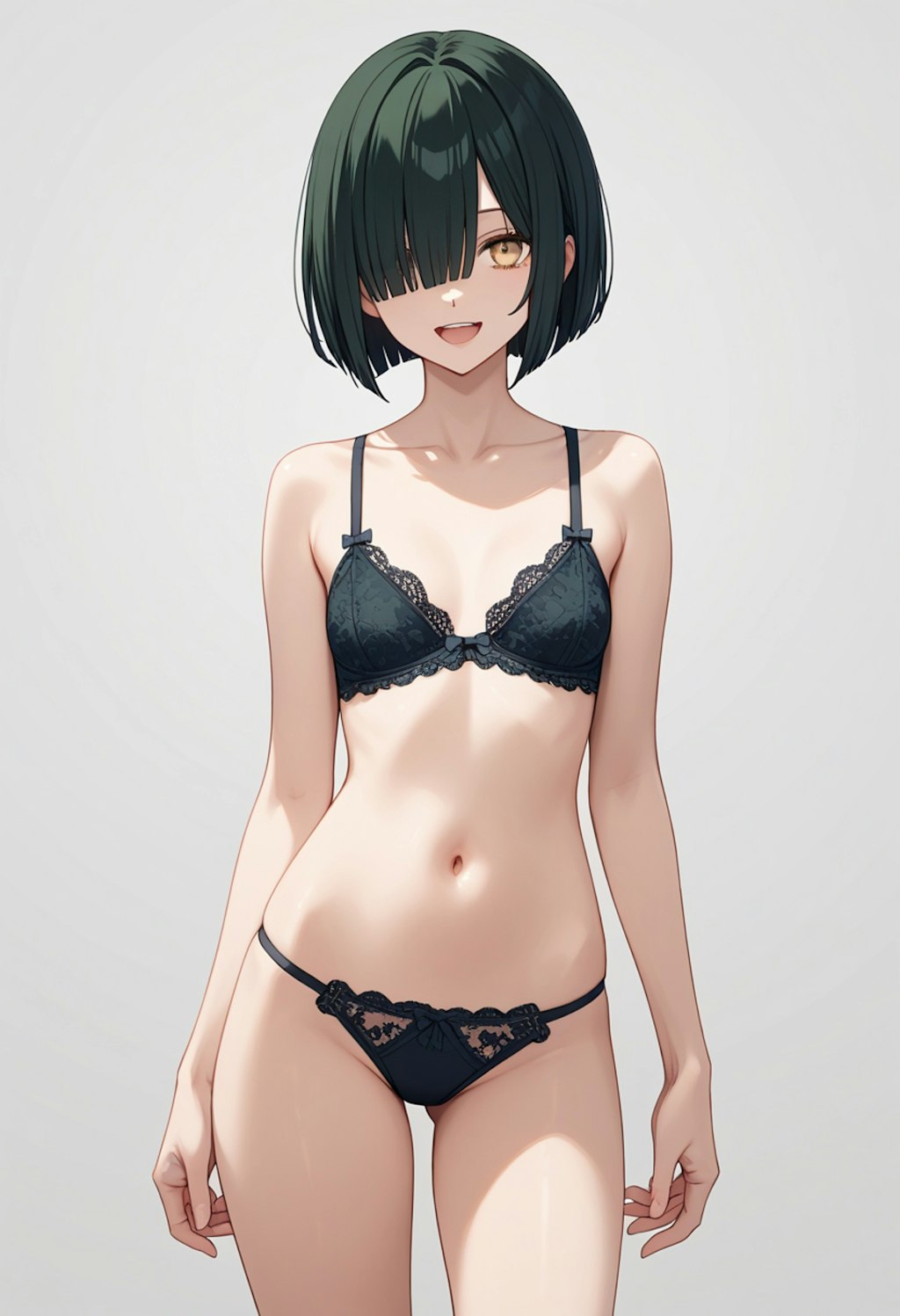 裸立ち絵 ~榊原朔~