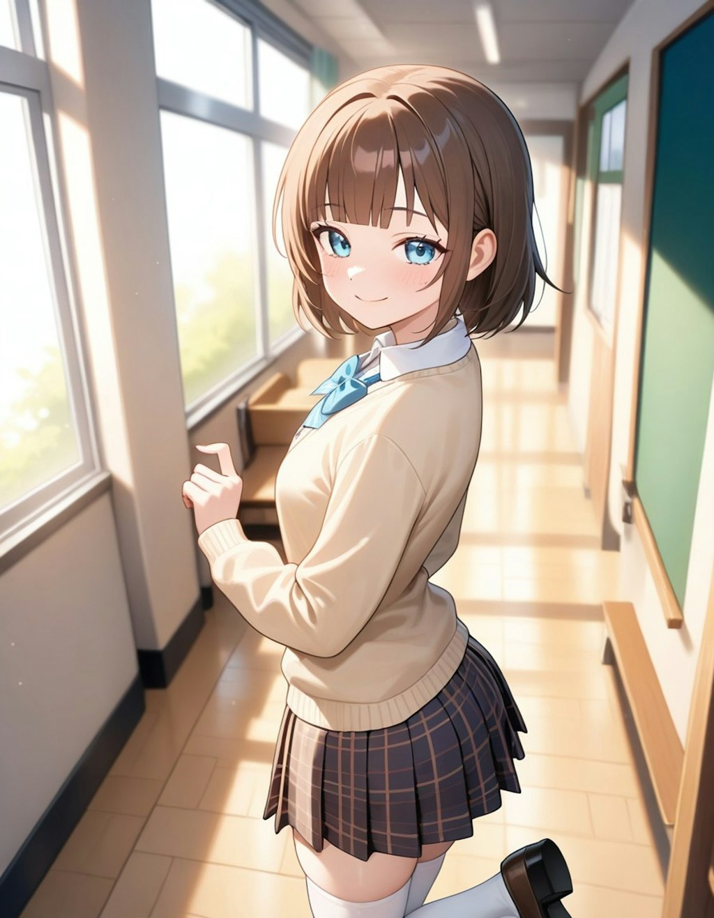 学校の廊下
