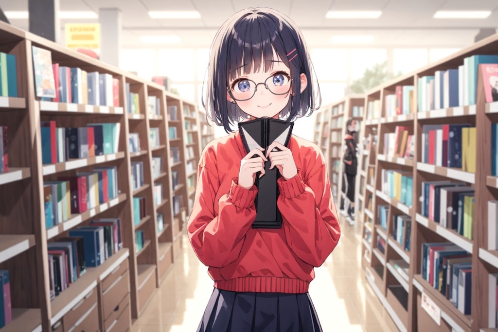 書店のメガネちゃん👓✨