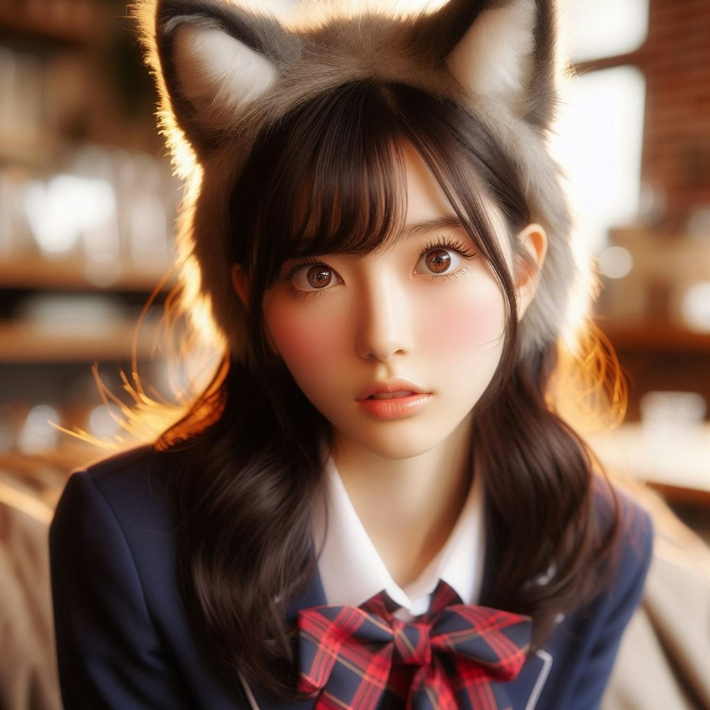 女子高校生🐺