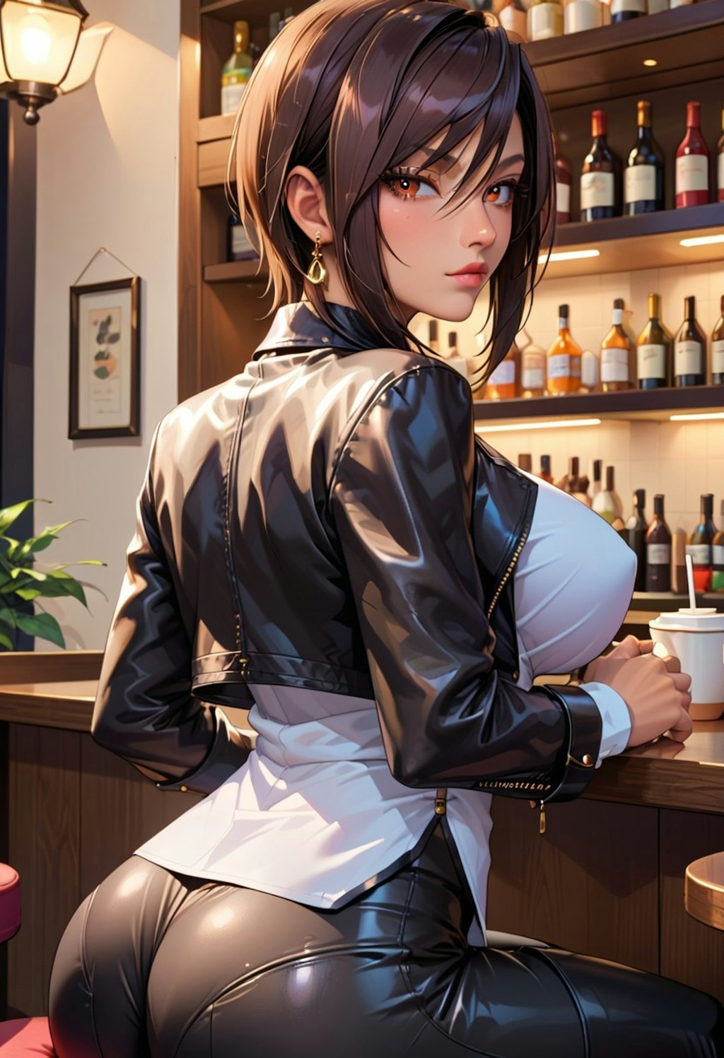 喫茶店で会った褐色お姉さん