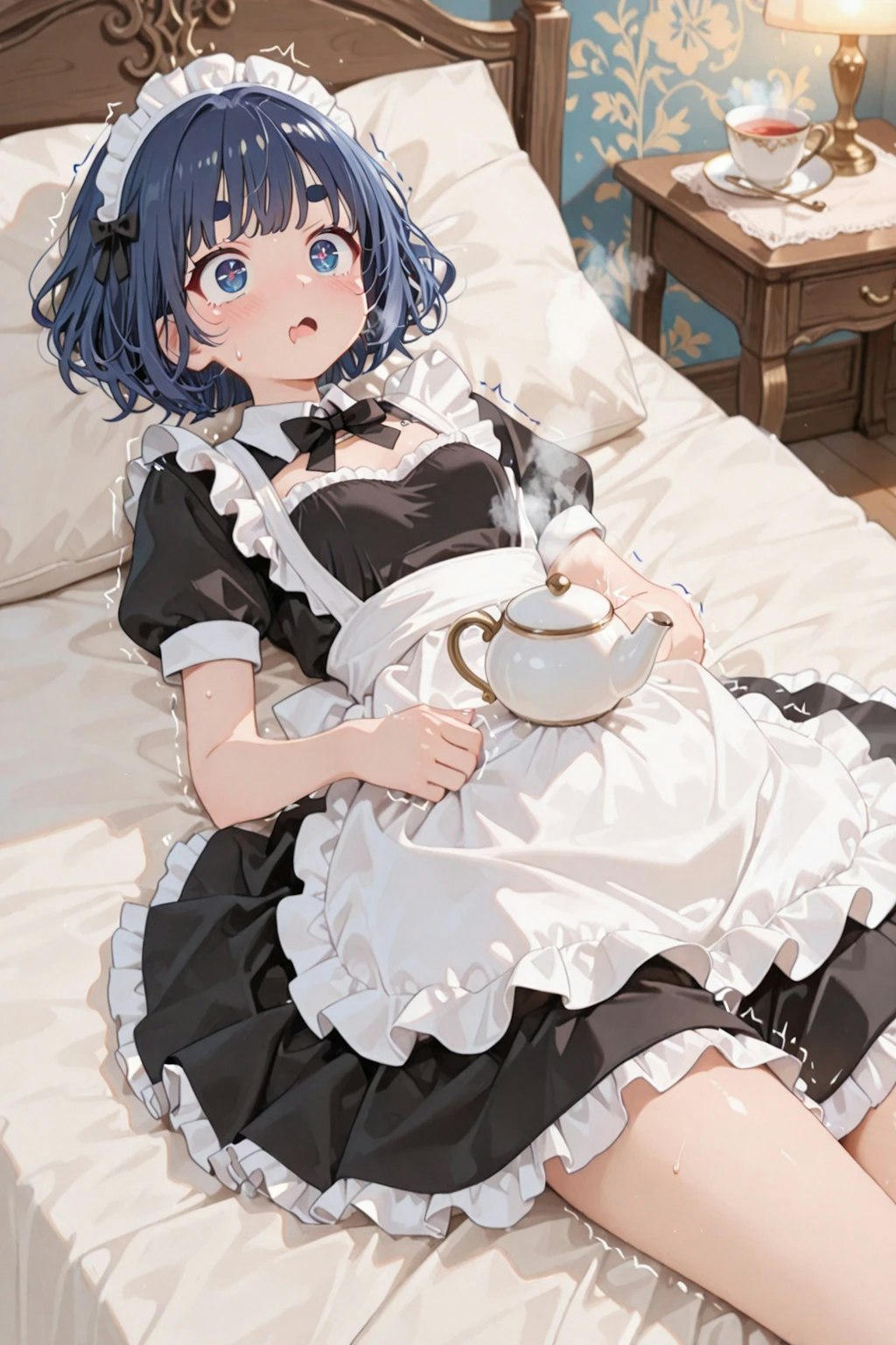 お茶係りのメイド