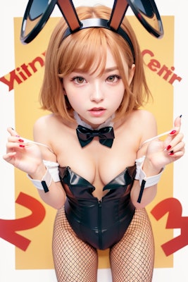 バニーガール御坂美琴コスプレイーちゃん