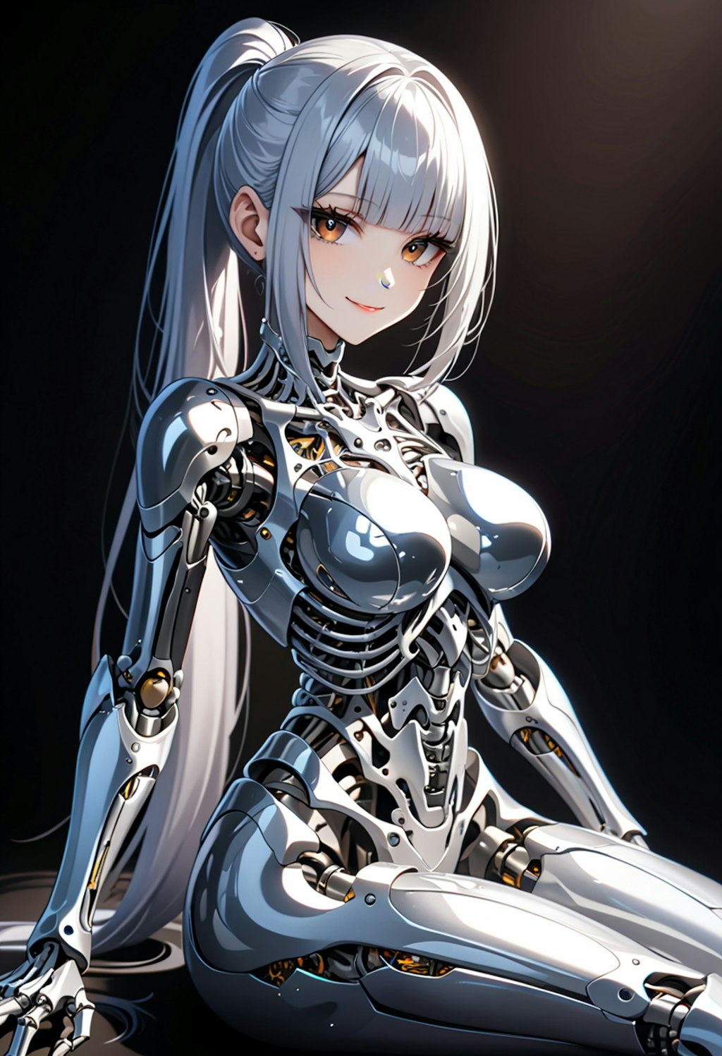 skeletonizedメカ子