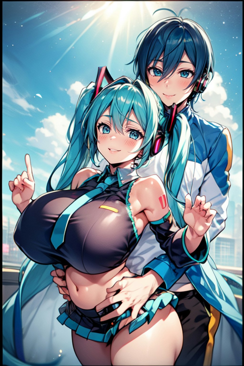 miku kaito Coupling