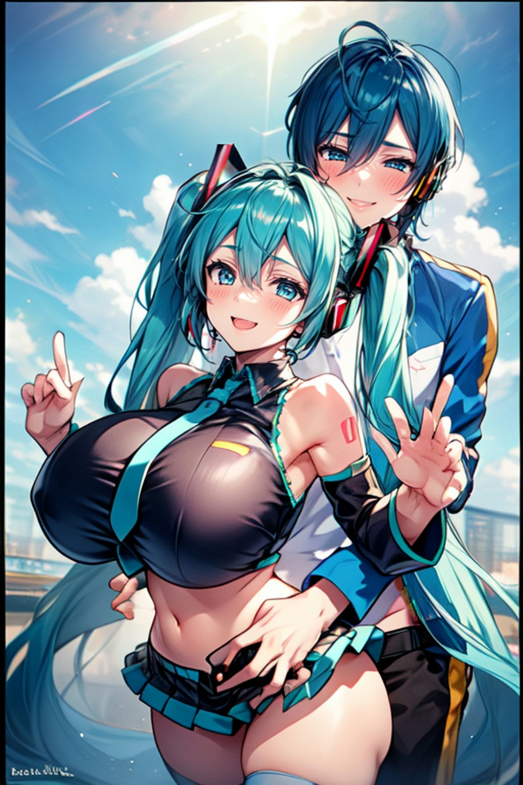 miku kaito Coupling