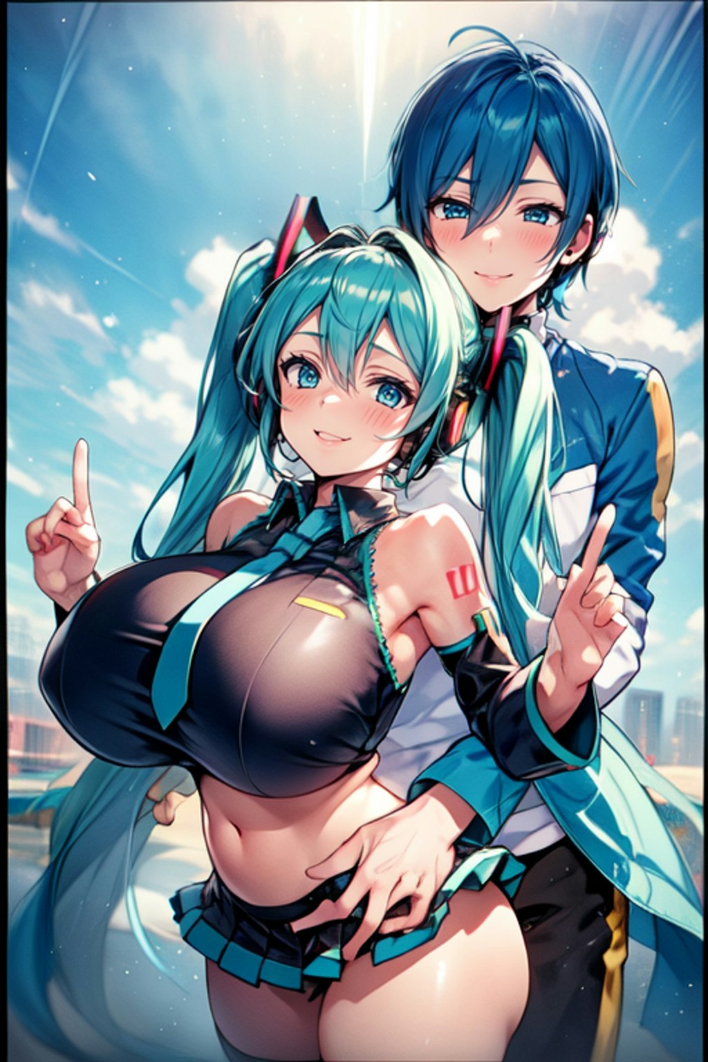 miku kaito Coupling