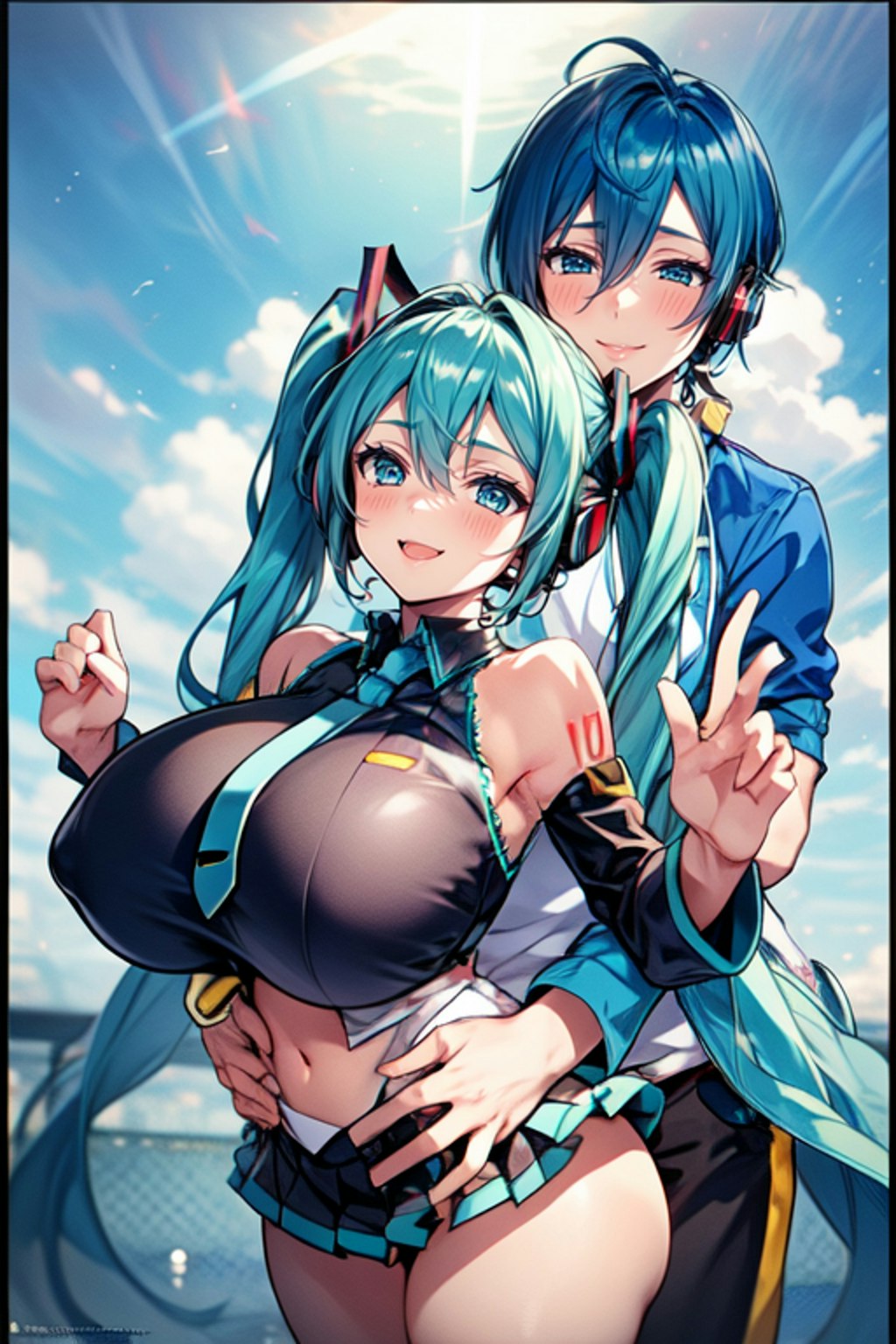 miku kaito Coupling