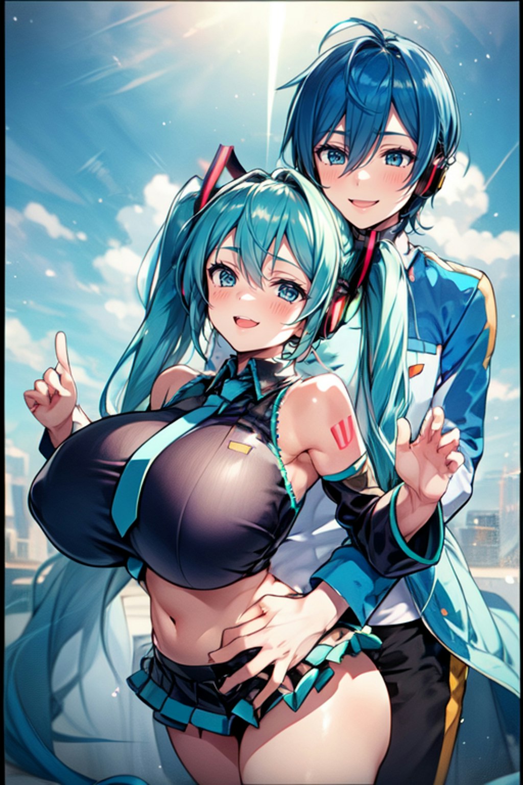 miku kaito Coupling