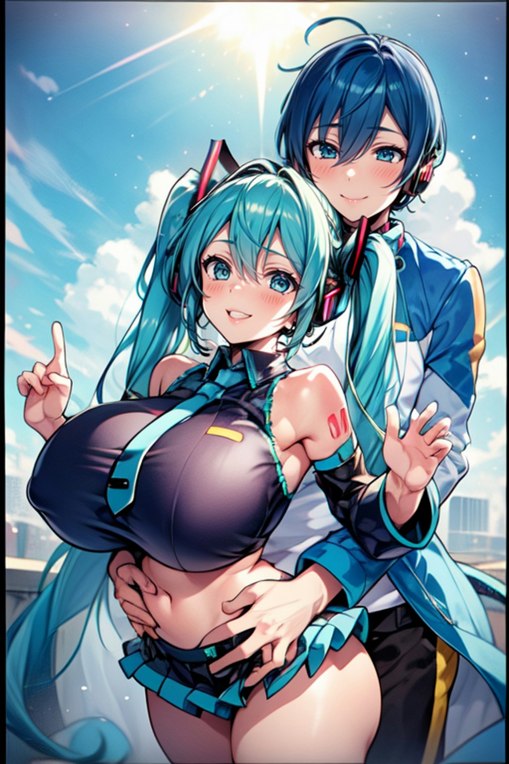 miku kaito Coupling