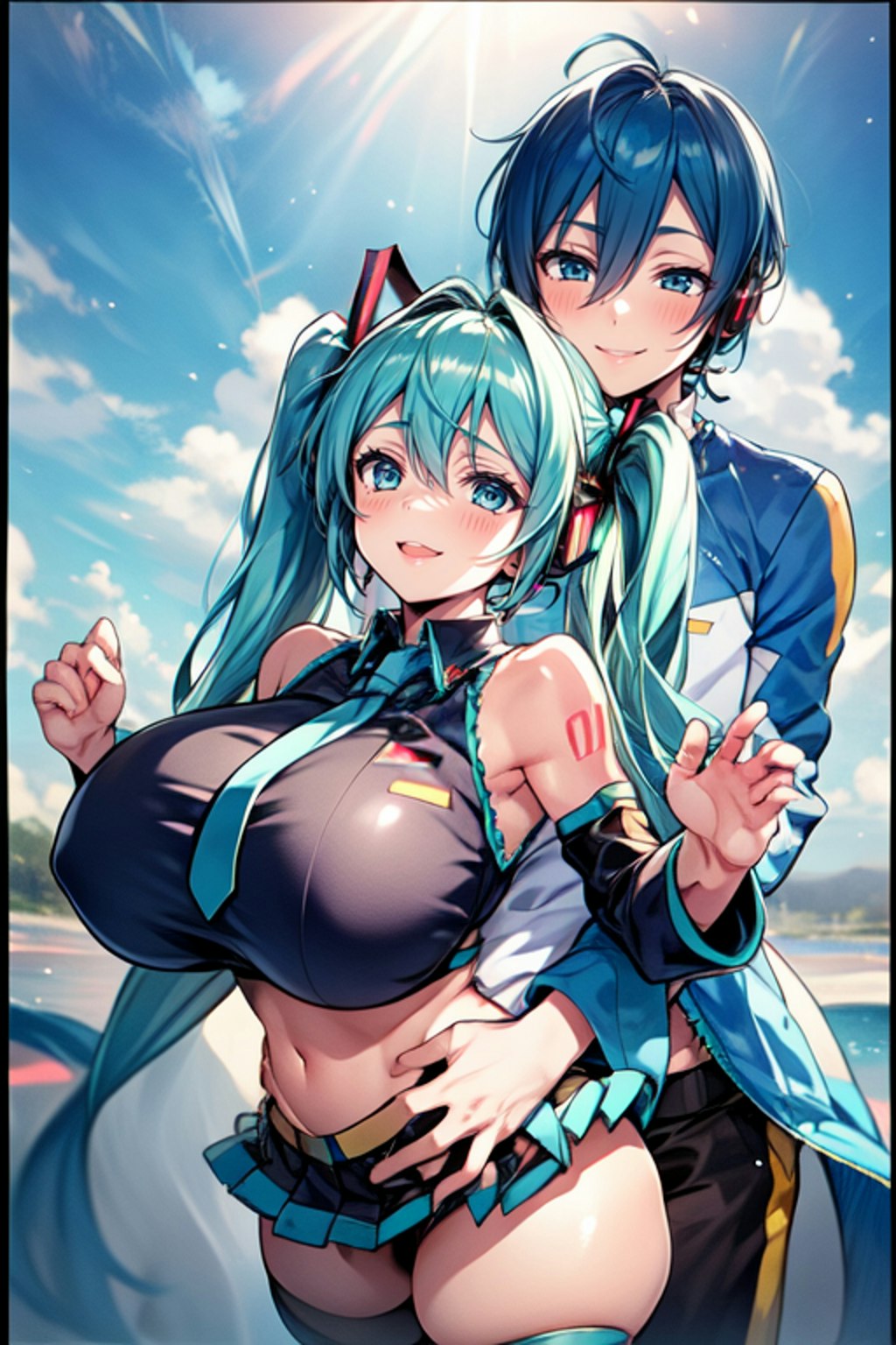 miku kaito Coupling