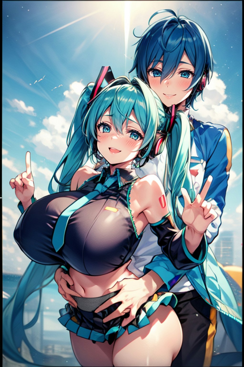 miku kaito Coupling