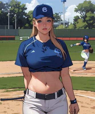 a baseball player