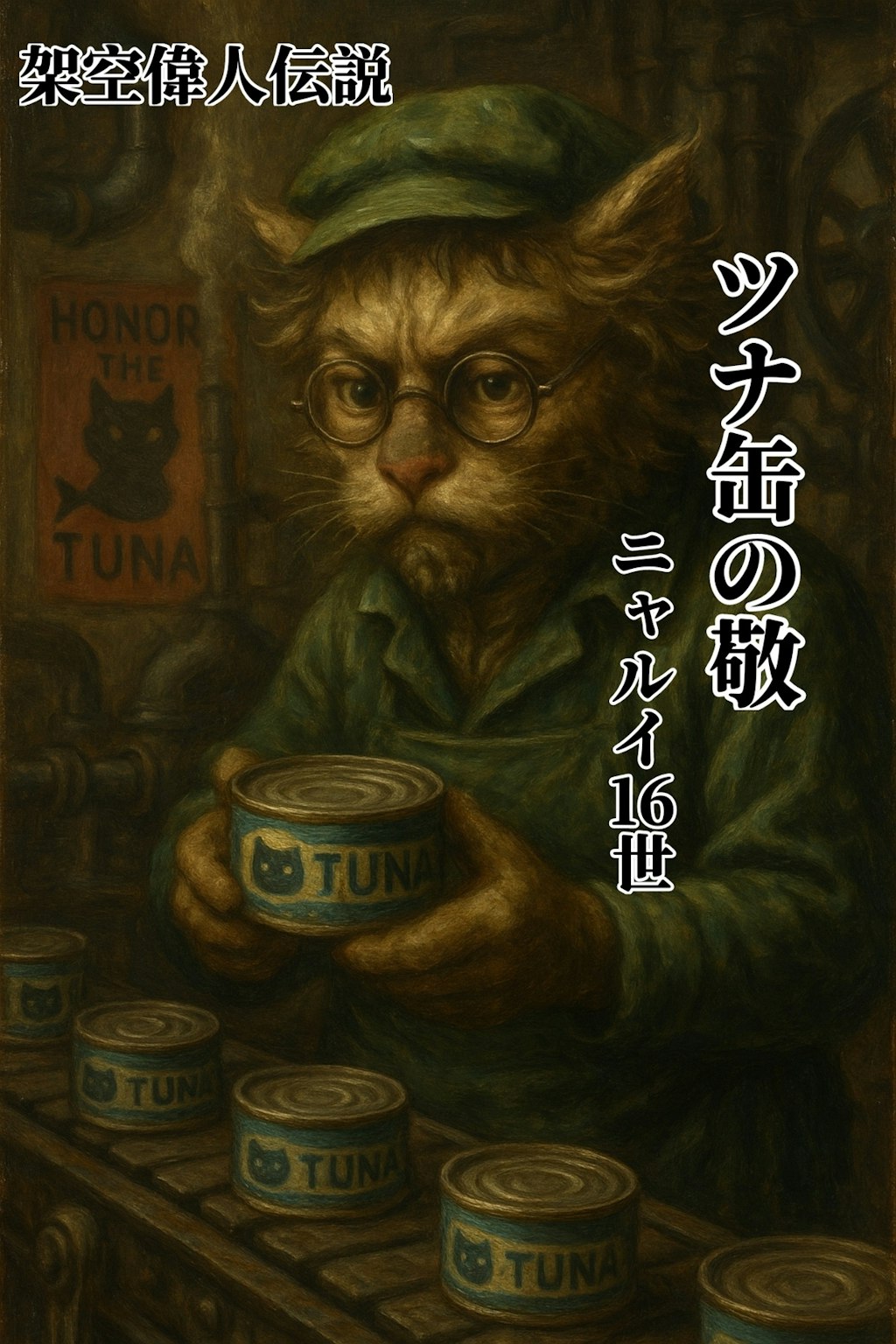 小説『ツナ缶の敬』【ニャンノ世界】