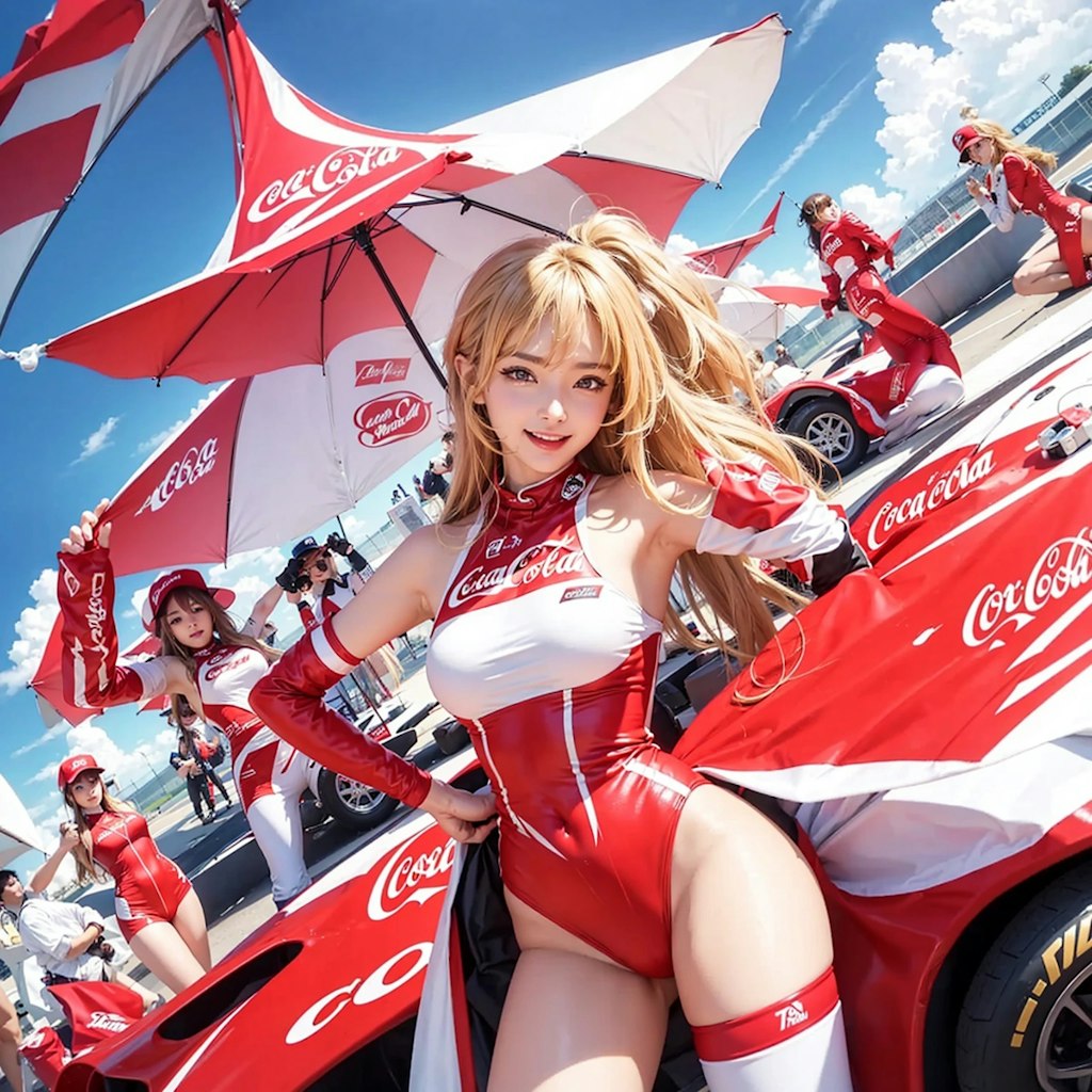 CocaColaレースクイーン