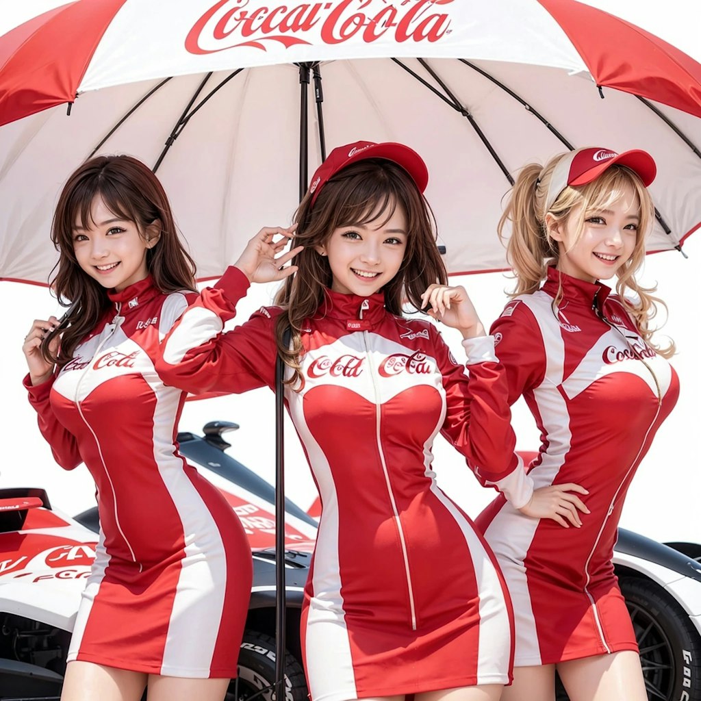 CocaColaレースクイーン