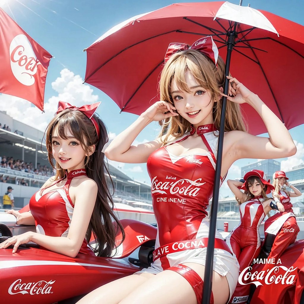 CocaColaレースクイーン