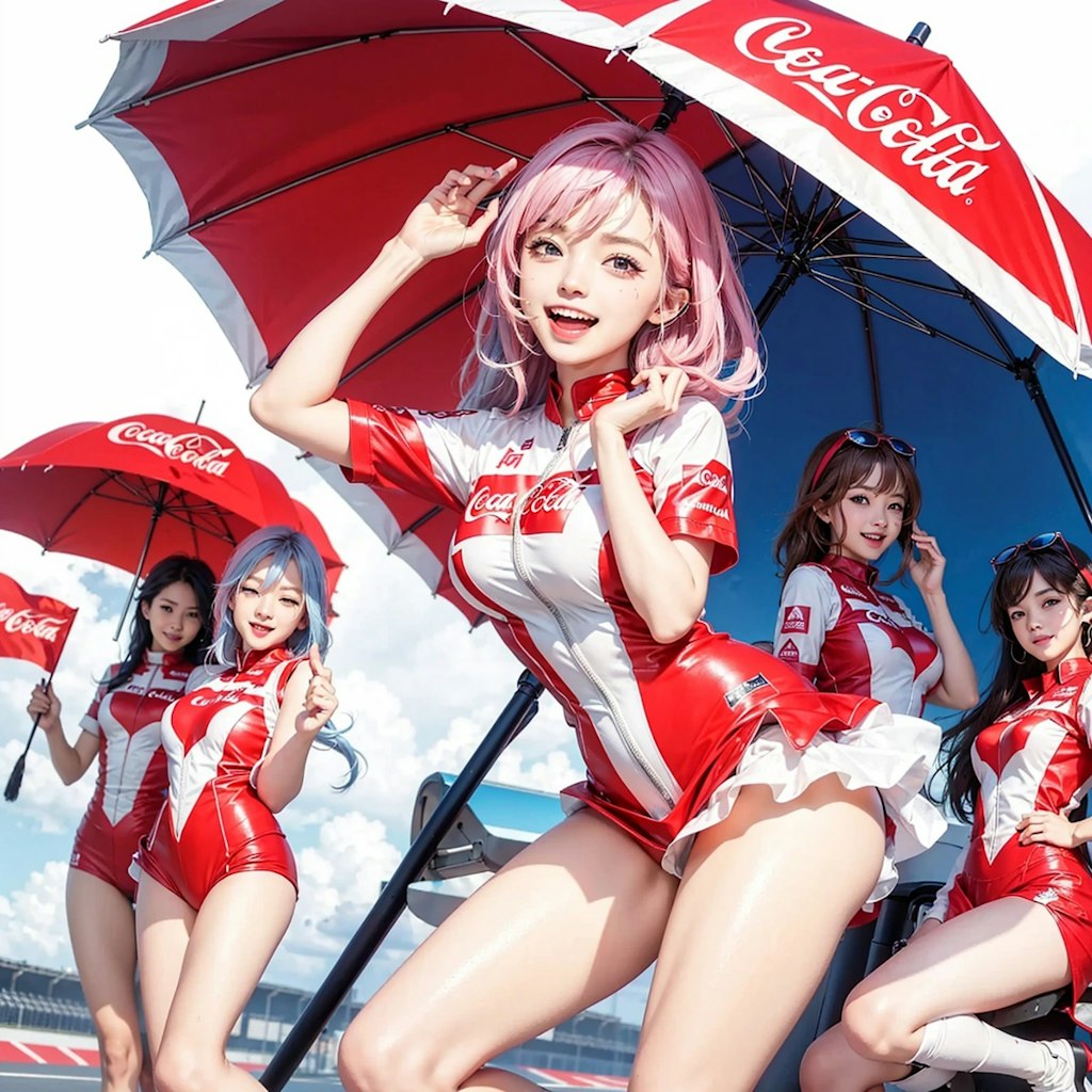 CocaColaレースクイーン