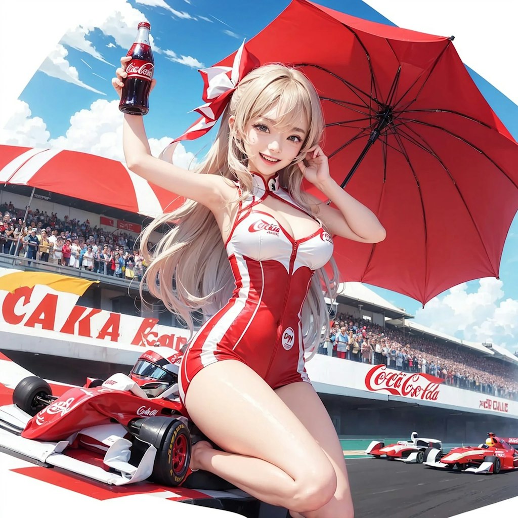 CocaColaレースクイーン