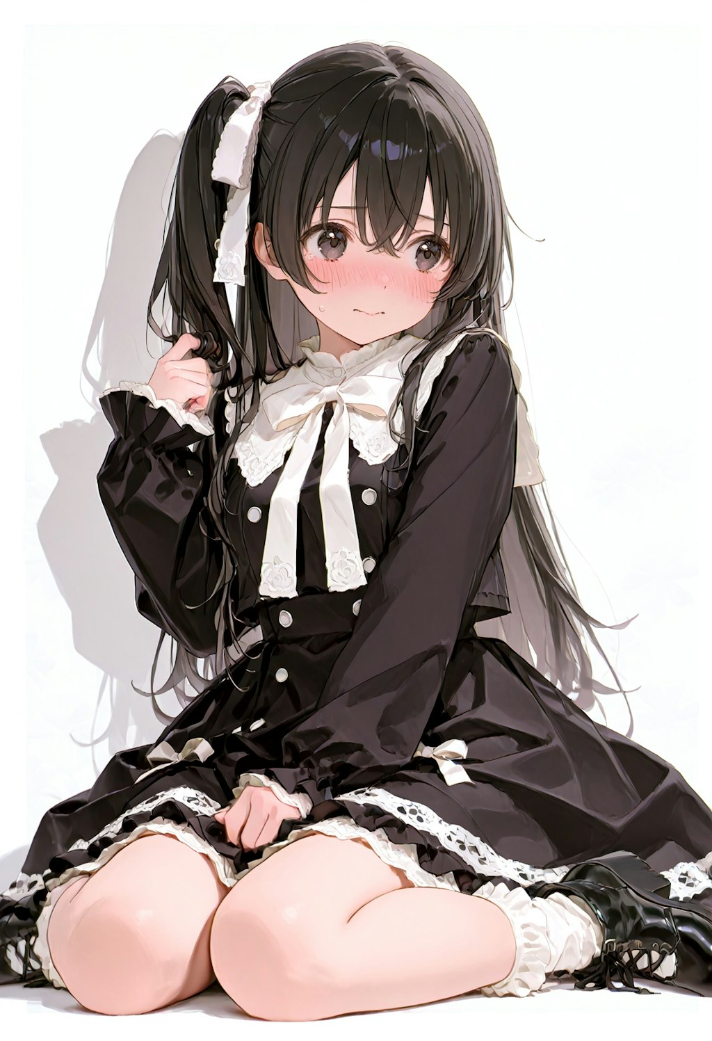 毛先を弄る癖