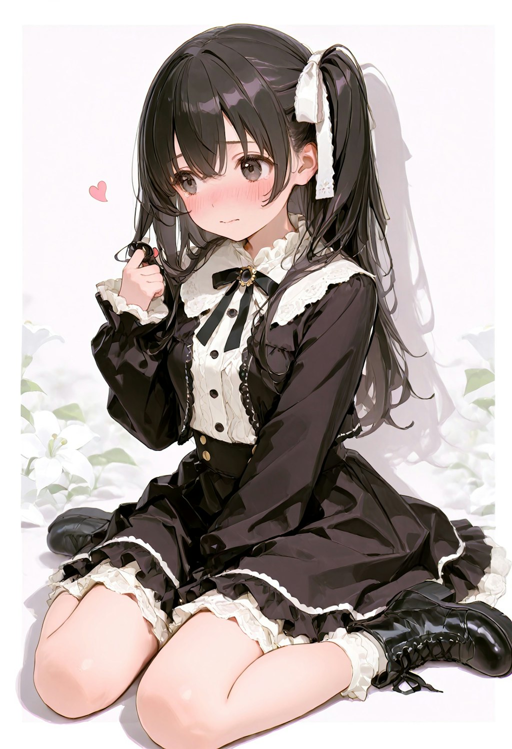 毛先を弄る癖