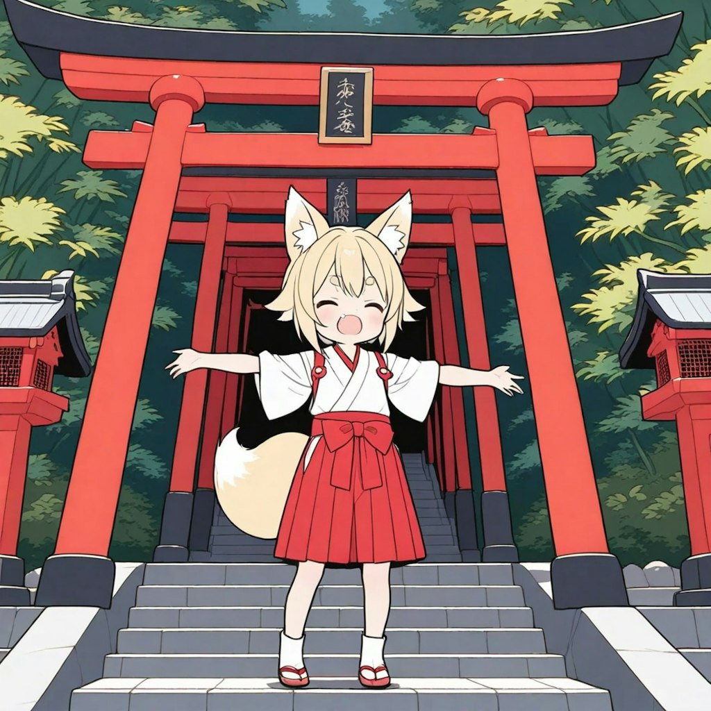 神社にようこそ！